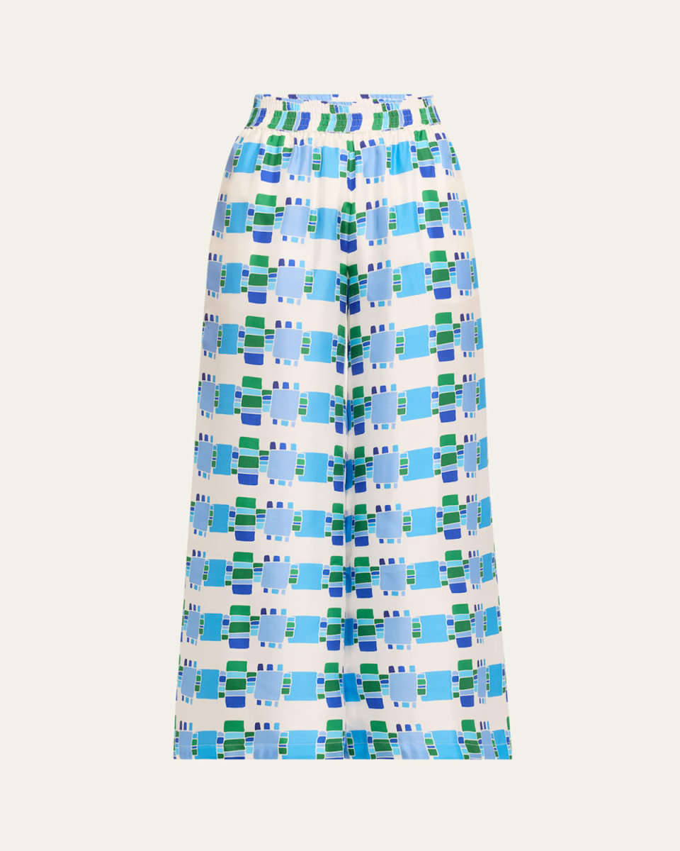 Kakanias Printed Fyori Silk Pants